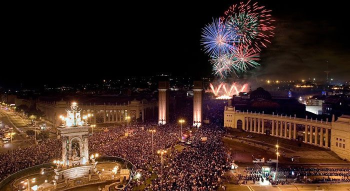 Каталония празднует Новый год