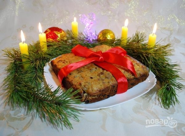 Рождественский пирог русский