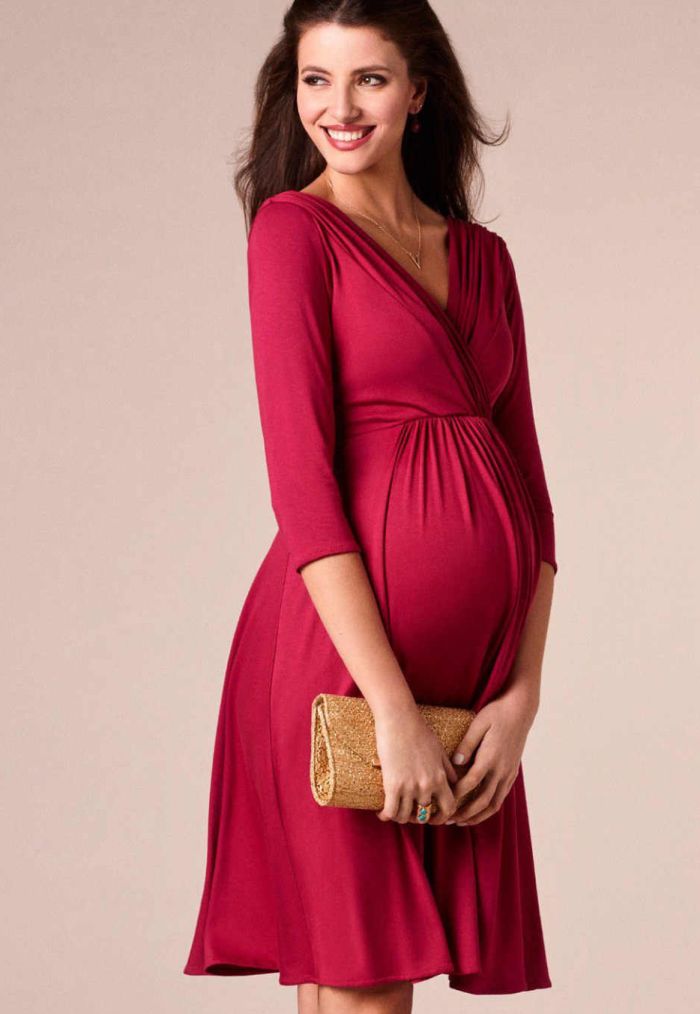 вечернее платье для беременных
