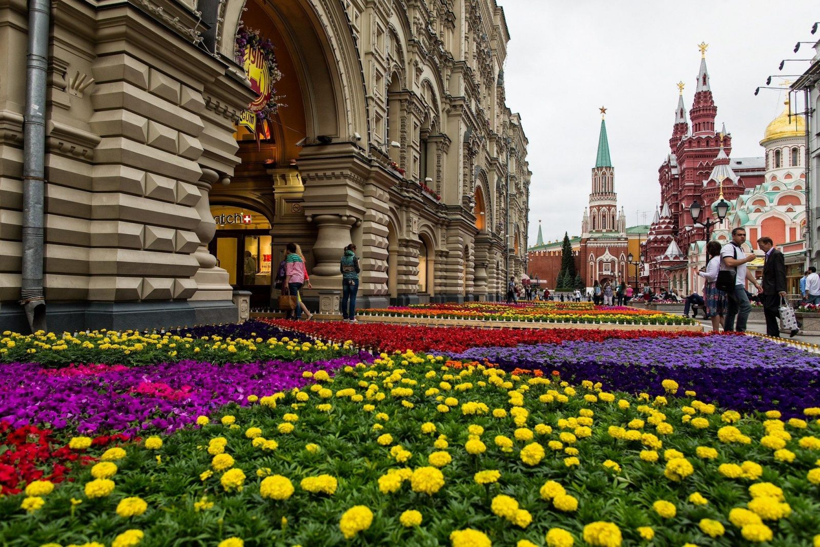 Картинки москва весной